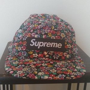 Supreme Floral Flat-bill Hat